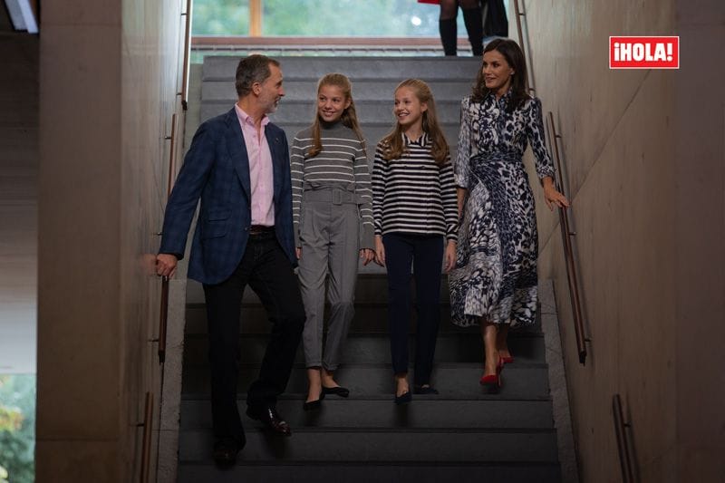 Reyes Felipe y Letizia, princesa Leonor, infanta Sofía