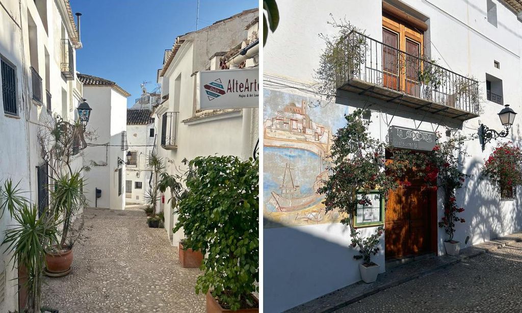 Calle tipica de Altea-Collage-U37557624563Bas