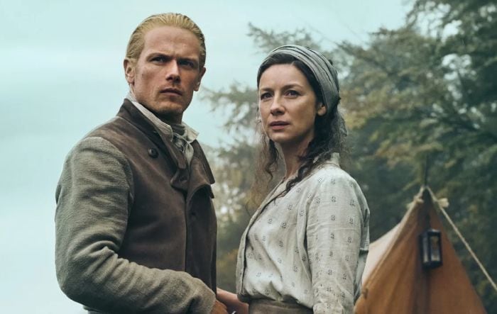 Caitríona Balfe habla de su relación fuera de cámara con su compañero de 'Outlander' Sam Heughan