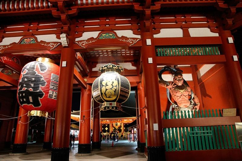 Sensoji temple tokyo japon