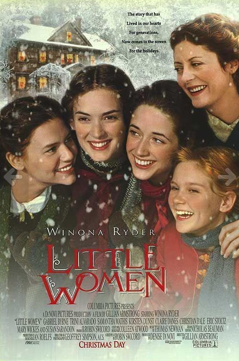 Cartel "Mujercitas" (Little Women, 1994)