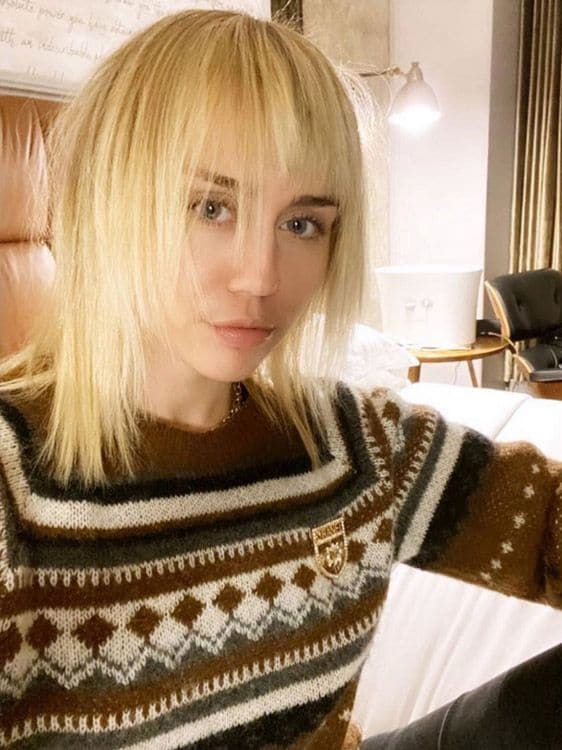 Miley Cyrus peinados