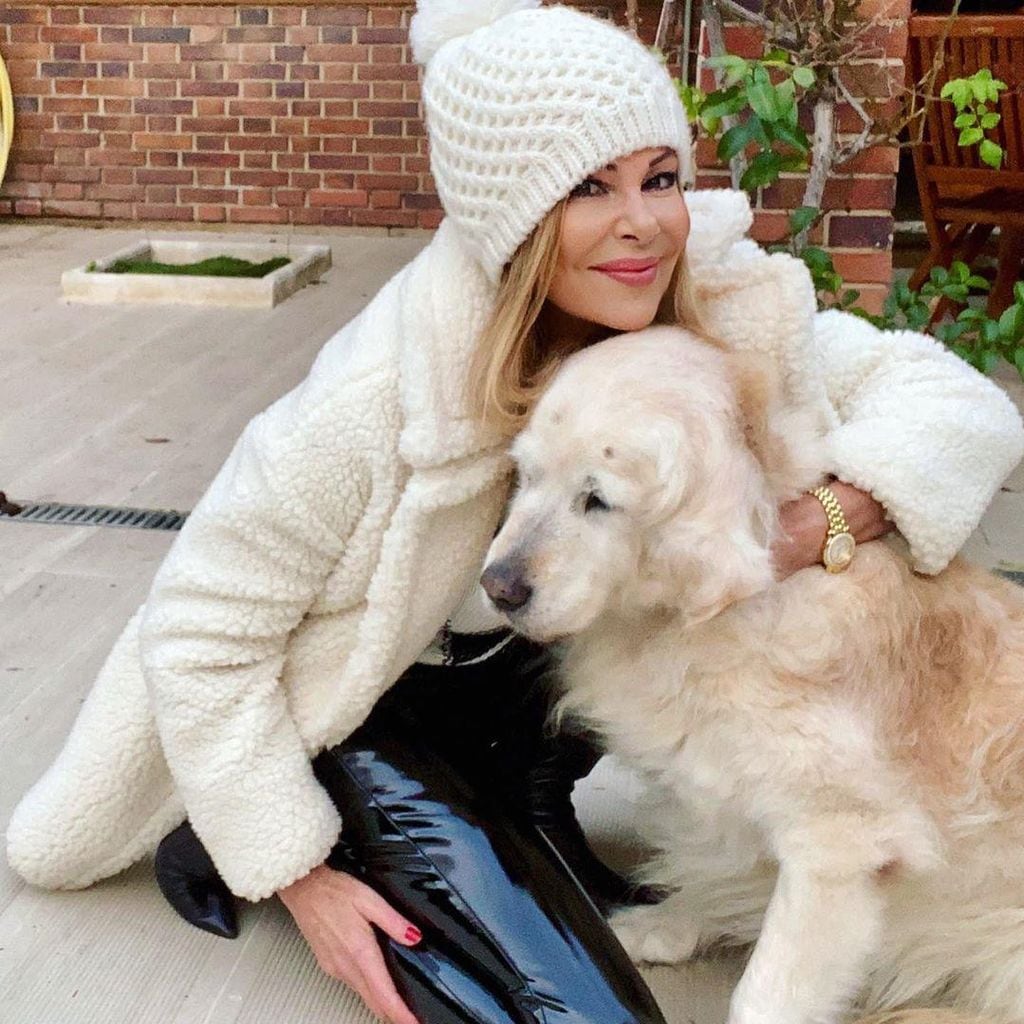 Ana Obregón y su perrita Luna