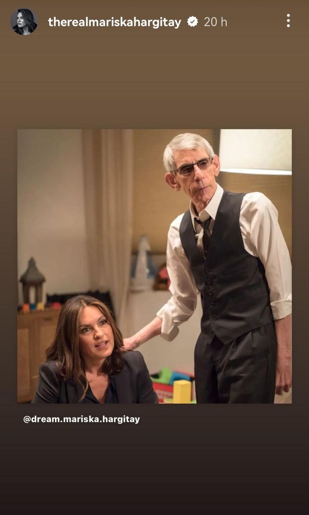 Mariska Hargitay y Richard Belzer