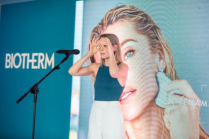 Evento de Biotherm con Elsa Pataky