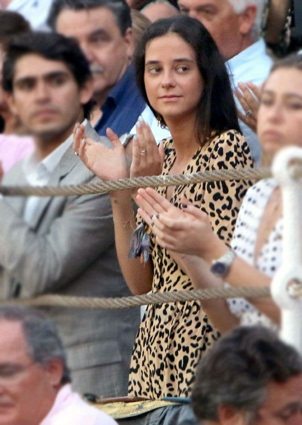 Victoria Federica con el vestido de leopardo