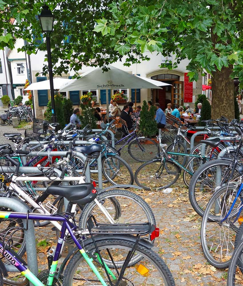 Bicis en Tübingen, Alemania