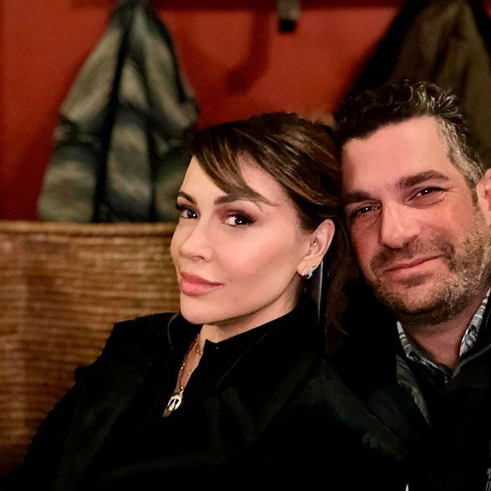 Alyssa Milano con su marido