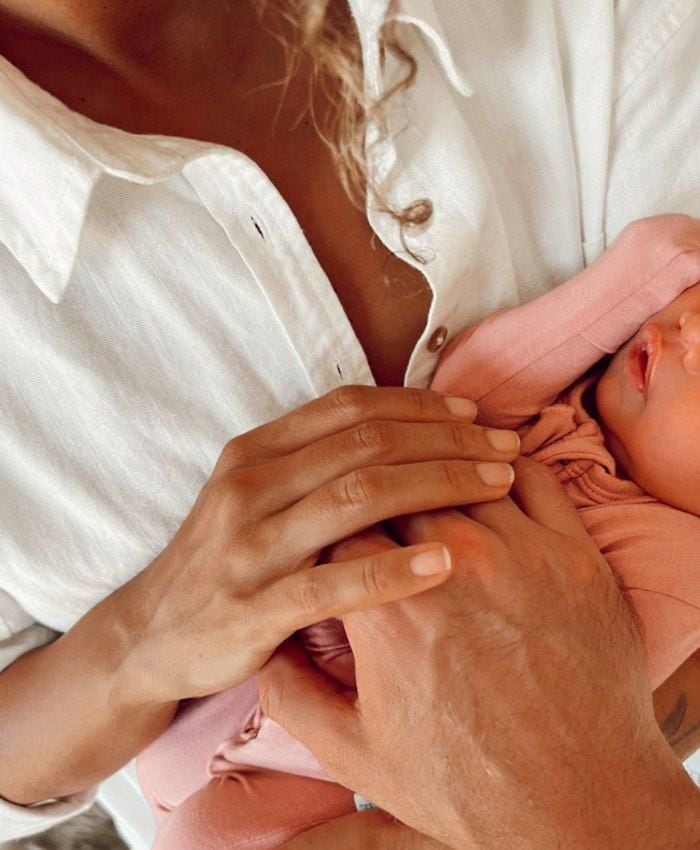 Leona Lewis presenta a su bebé 