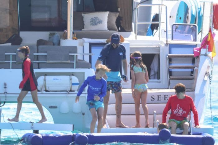 Borja Thyssen y Blanca Cuesta de vacaciones en Ibiza junto a su familia