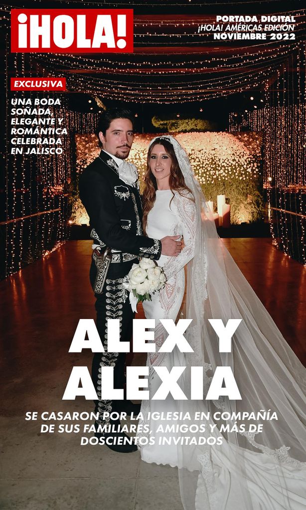 Alex Fernández y Alexia Hernández boda religiosa