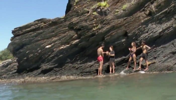 Jorge, Rocío, Fani y Barranco