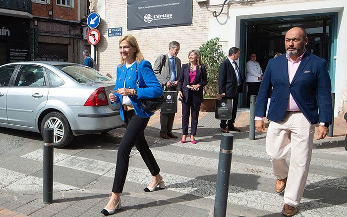 La infanta Cristina en Murcia