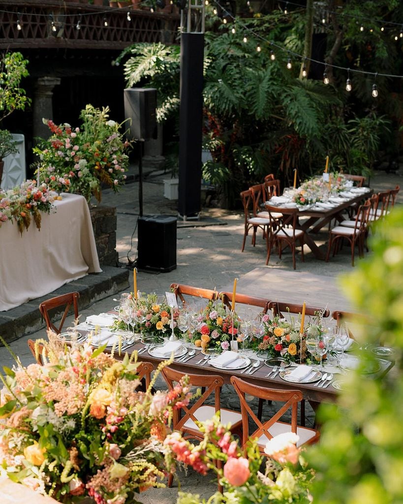 Decoración de bodas América Latina flores tropicales