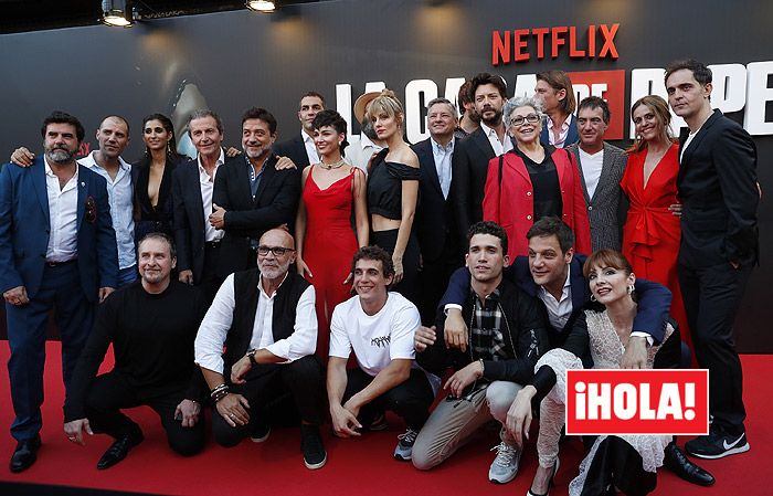 Los actores de 'La casa de papel'