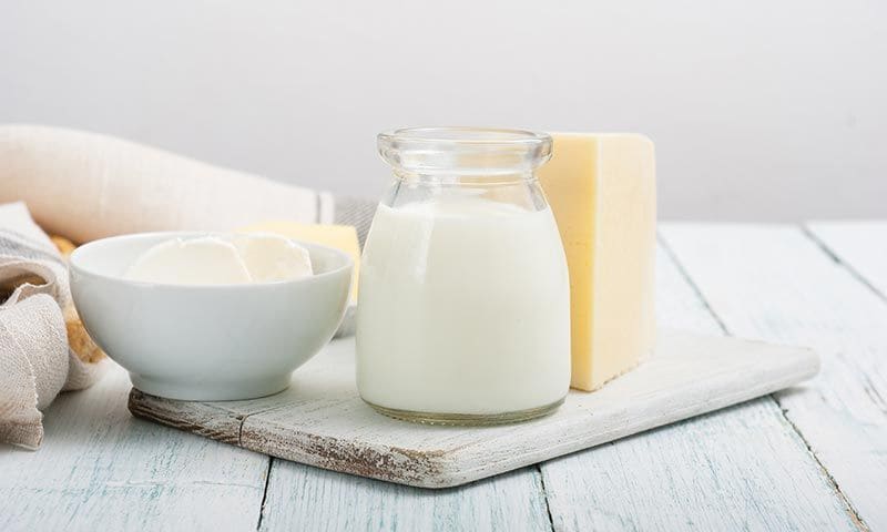 alimentos tiroides leche