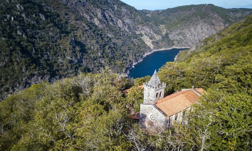 vista a rea de santa cristina de ribas