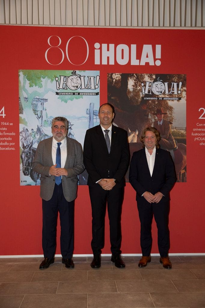 José Manuel Rodríguez de Uribes, Berni Álvarez and David Escudé