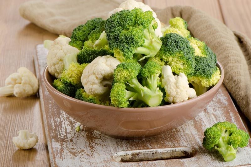 coliflor y brocoli