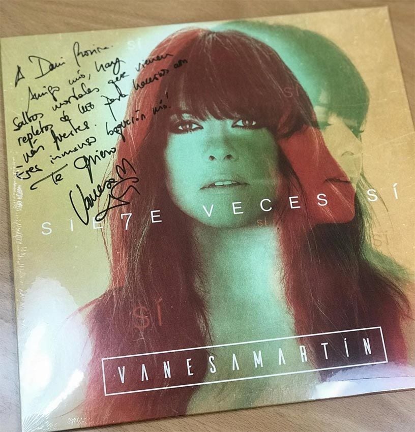 El disco que Vanesa Martín regaló a Dani Rovira