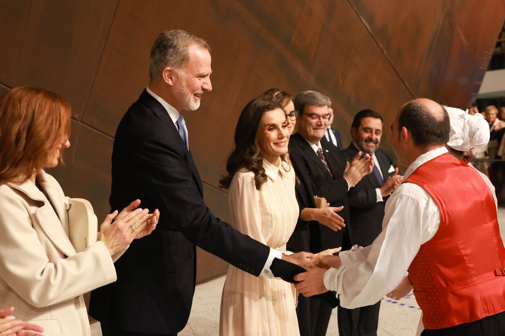 Los Reyes en el Palacio Euskalduna de Bilbao para la representación de la Ópera Il Trittico