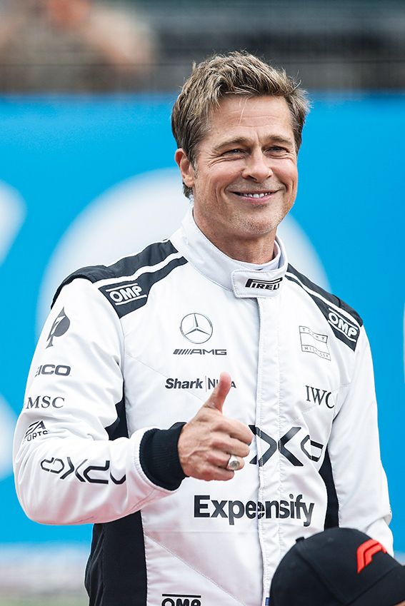 brad pitt f1