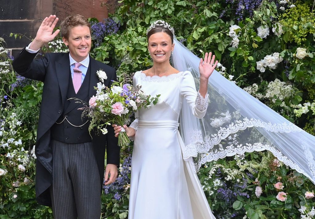 La boda se celebró en el Catedral de Chester el 7 de junio de 2024 en medio de una gran expectación y una organización propia de una boda real