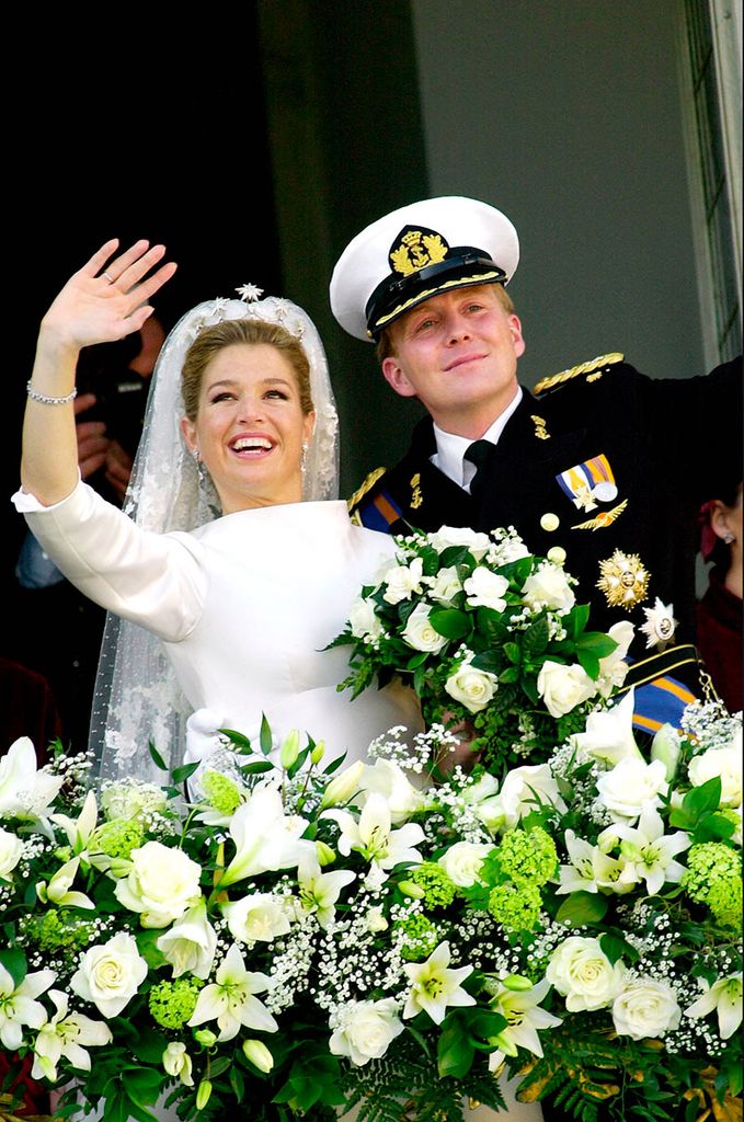 La espectacular historia del vestido de novia de Máxima de Holanda hace 22 años