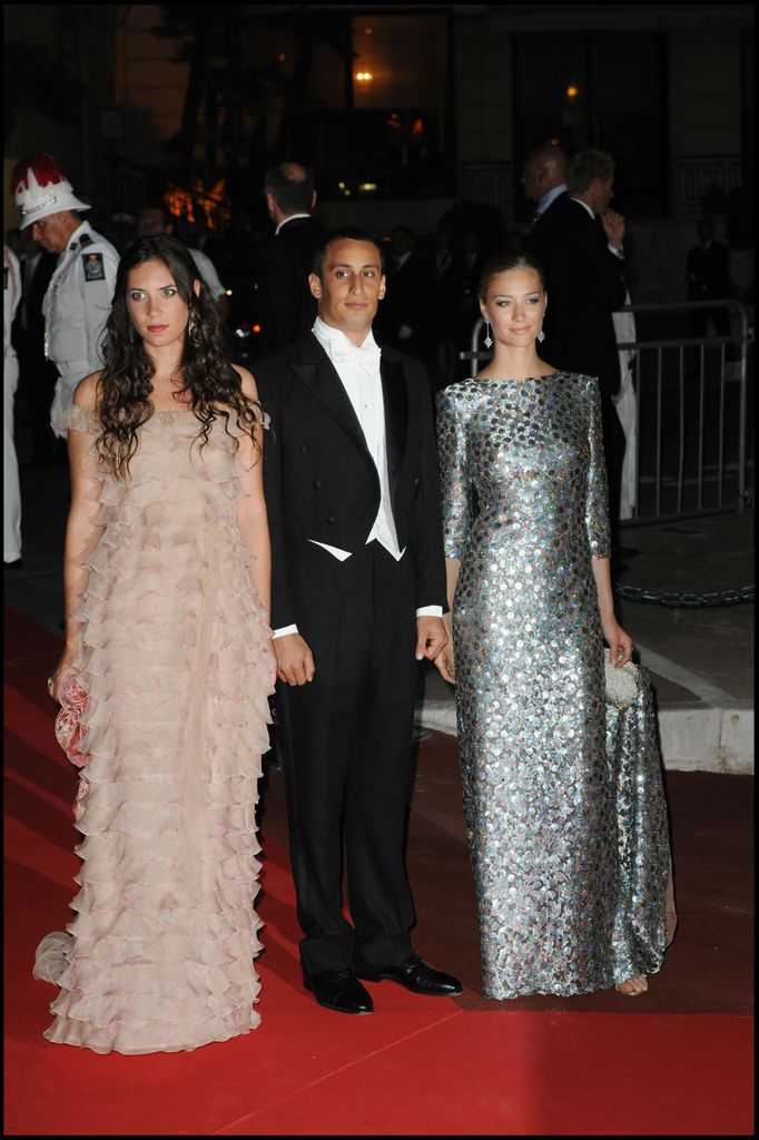 Tatiana Santo Domingo en la cena de gala previa a la boda de Alberto y Charlene de Mónaco en julio de 2011 