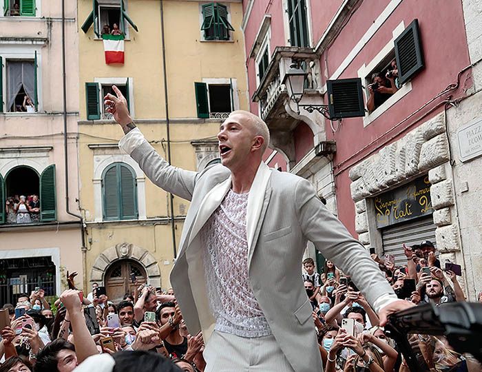 Federico Bernardeschi y Veronica Ciardi