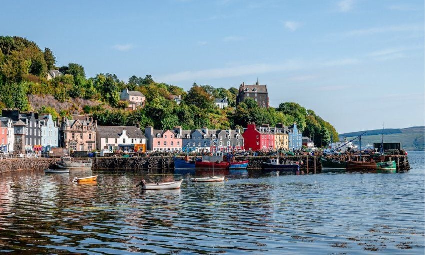 tobermory un bonito pueblo de la isla de mull