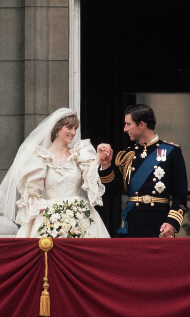 Charles and Diana After Their Wedding