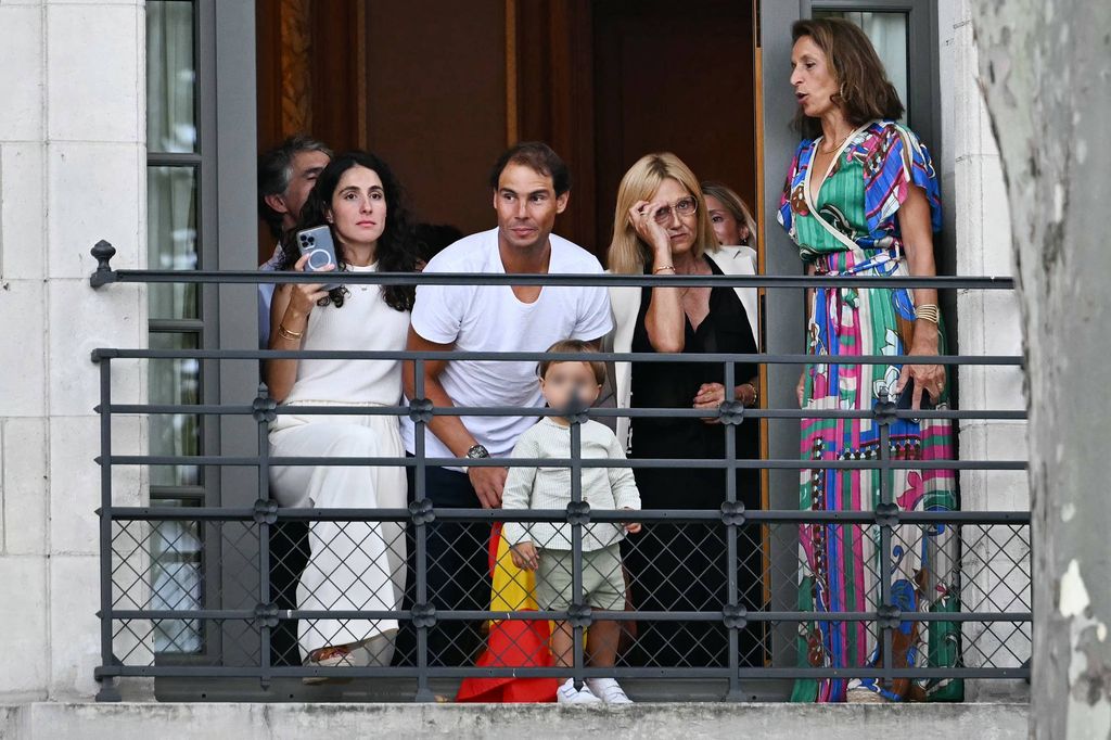 La familia de Rafa Nadal ha sido su apoyo incondicional.