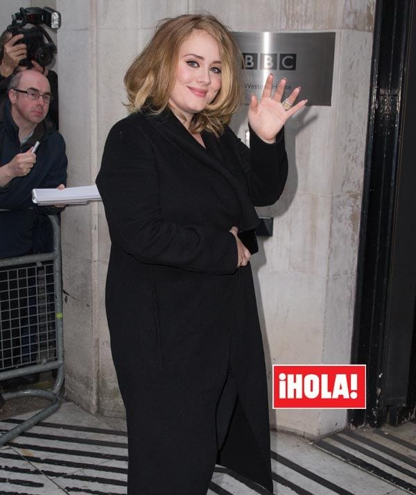 Una imagen reciente de Adele, que está inmersa en la promoción de su nuevo trabajo que lleva por título 25
