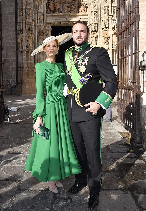 Olivia de Borbón, orgullosa madrina de su hermano Francisco en su boda con Sophie Karoly