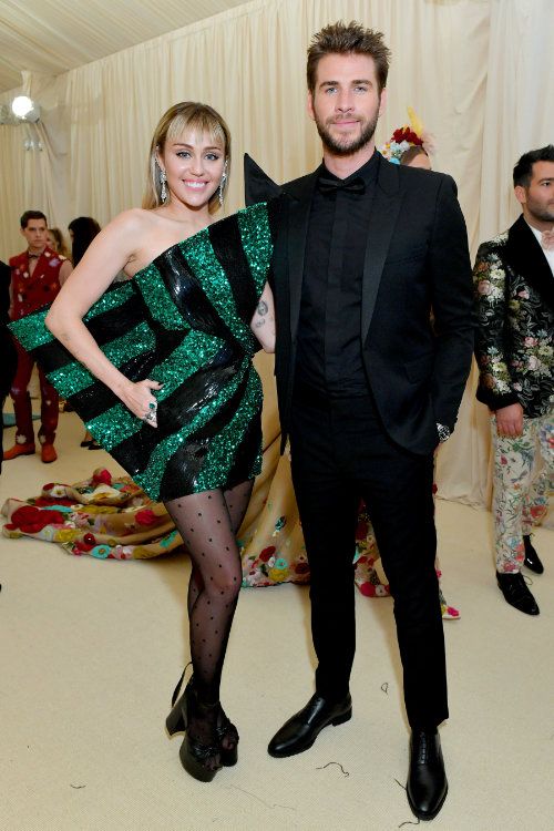 Miley Cyrus y su exmarido Liam