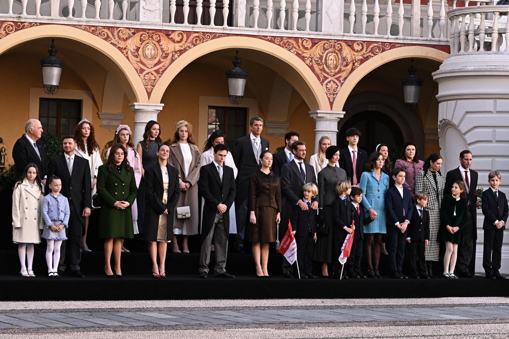 Esta imagen, que tiene en primera fila a todos los nietos de Carolina de Mónaco se tomó el último año 