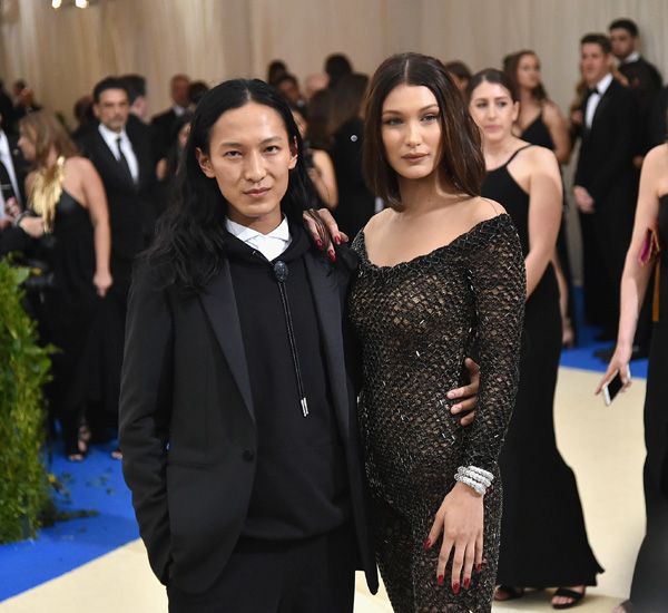 Alexander Wang y Bella Hadid