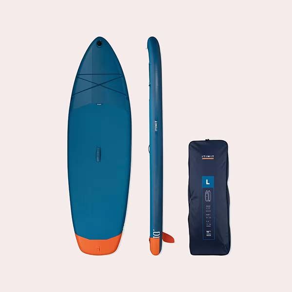 Tabla 'Paddle Surf' Hinchable (<130 kg) 1 o 2 Personas 10' Itiwit Azul en Decathlon