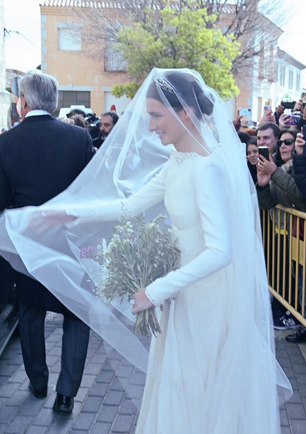 El vestido de novia de Ana Sainz