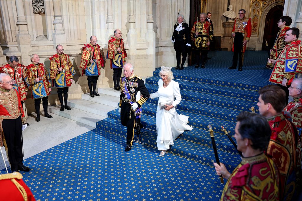 El cumpleaños de la reina Camila coincidió con la inauguración de la nueva sesión del Parlamento.