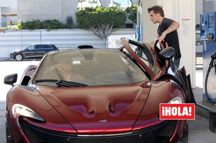 Brooklyn Beckham coche