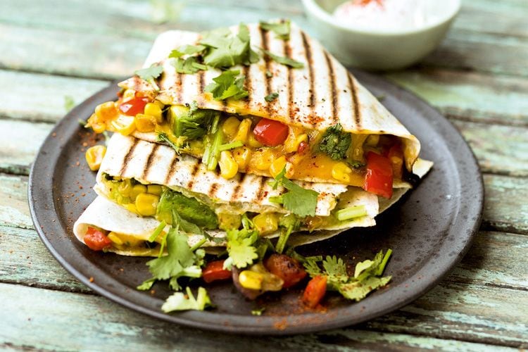 quesadillas