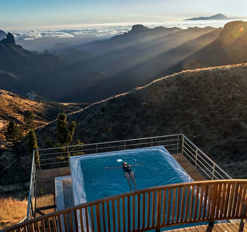 Piscina del Parador de Cruz de Tejeda, Gran Canaria