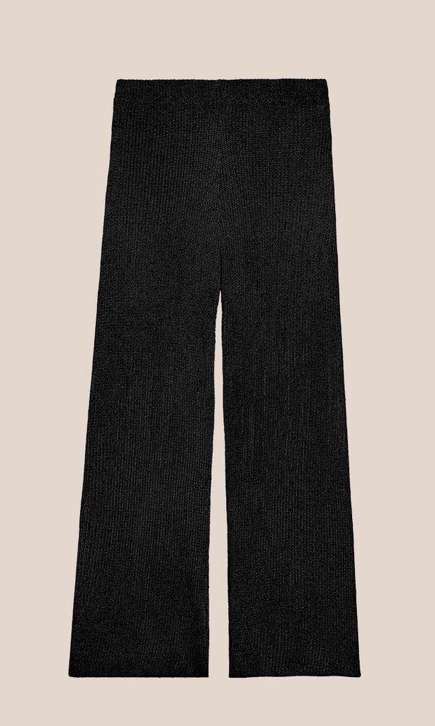 Pantalón de punto lurex (42,99 euros)