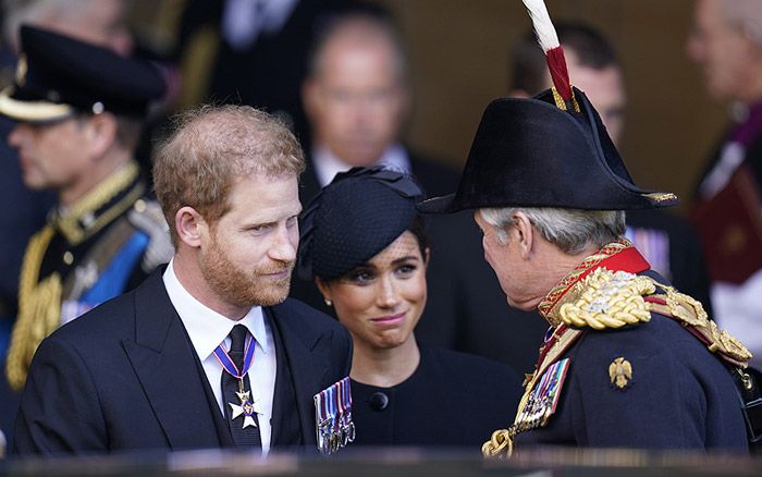 Meghan Markle y el príncipe Harry 