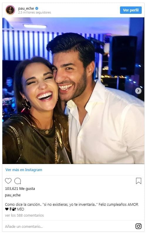 Paula Echevarría en el cumple de Miguel Torres