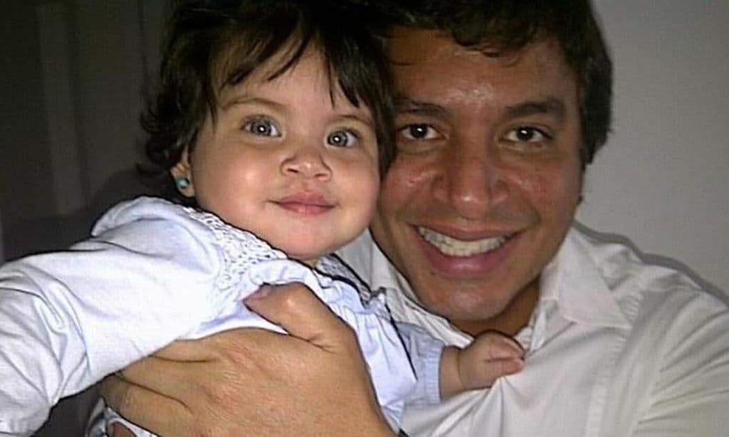 Hija Daniel Sarcos y Chiqui Delgado