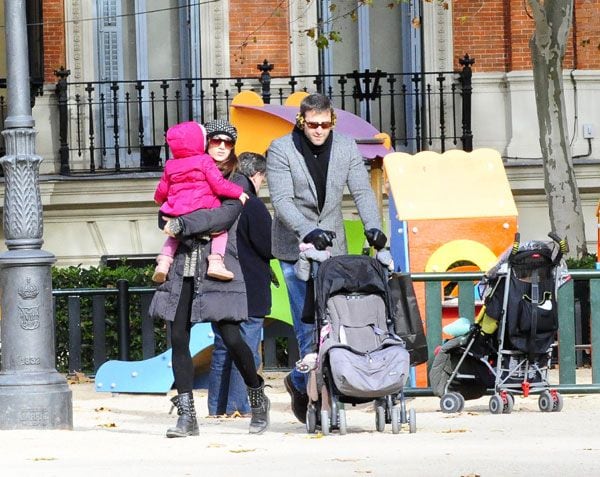 Michelle y Fernando llevan juntos cinco años, desde que se concieron en un montaje de Tricicle en el que ambos participaban
