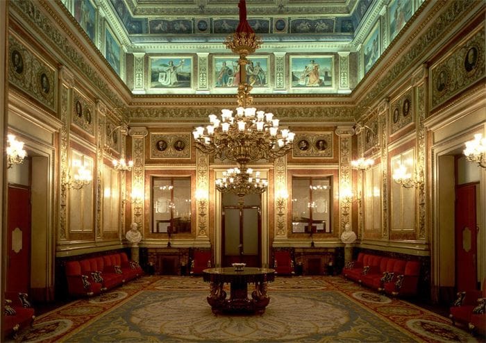 Salón de los pasos perdidos en el Congreso